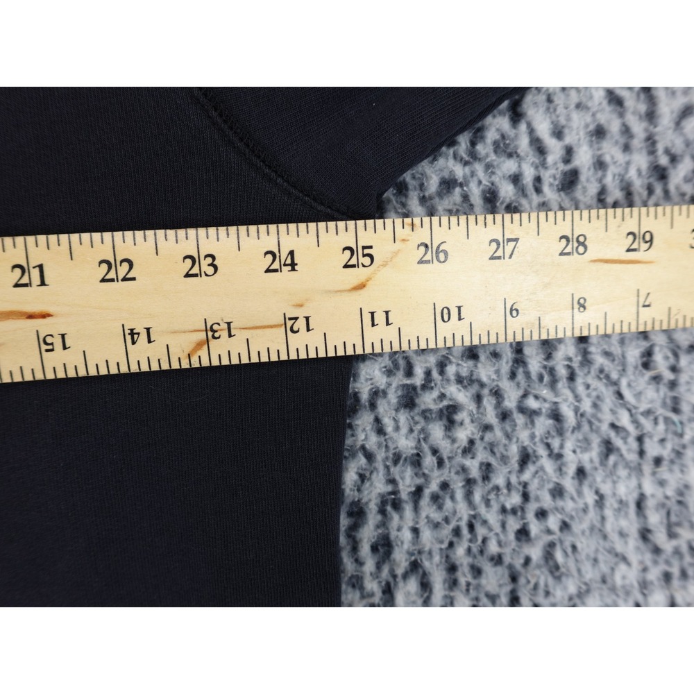 Everlane Crewneck Sweatshirt Mens L Black Classic V-Stitch Pullover Relaxed Fit - Picture 6 of 14